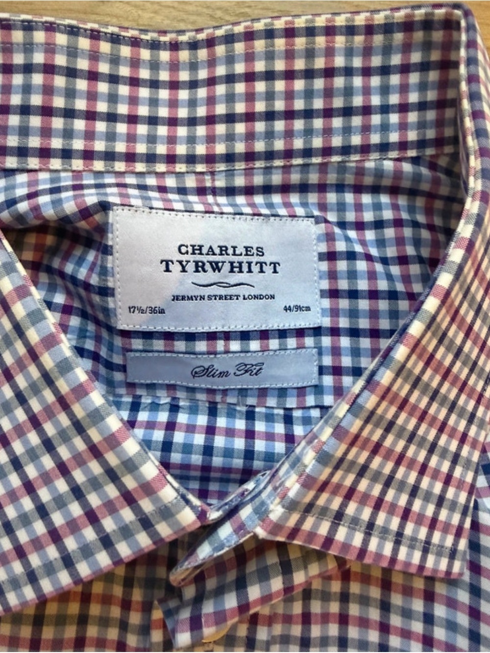 Charles Tyrwhitt Slim Fit Dress Shirt 17.5